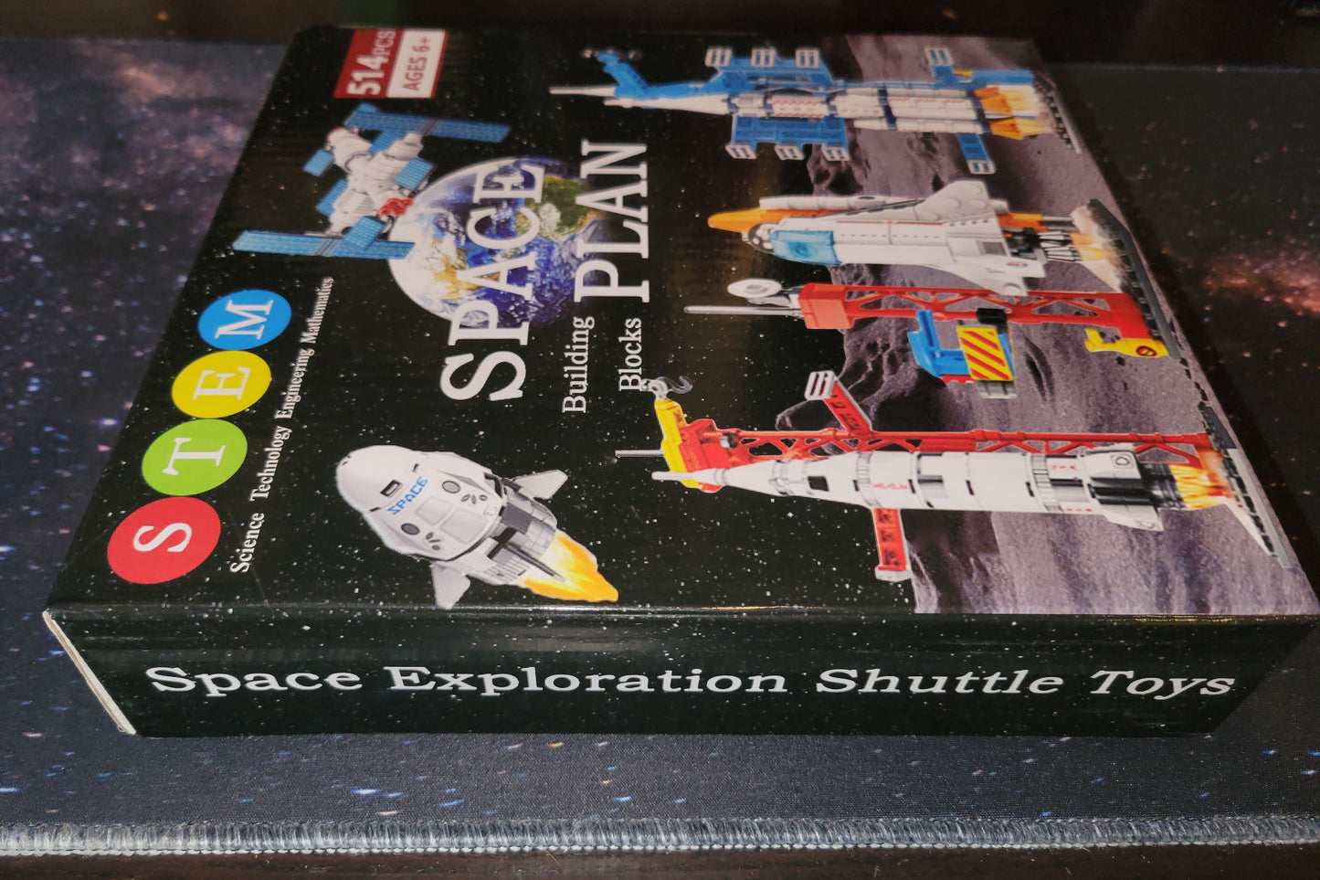 Space Exploration Building Set 514 pcs