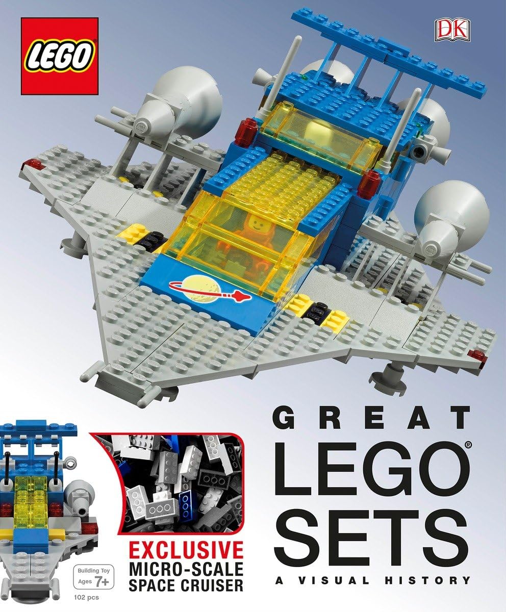 Great Lego Sets: A Visual History- Hardcover with Exclusive Mini Build