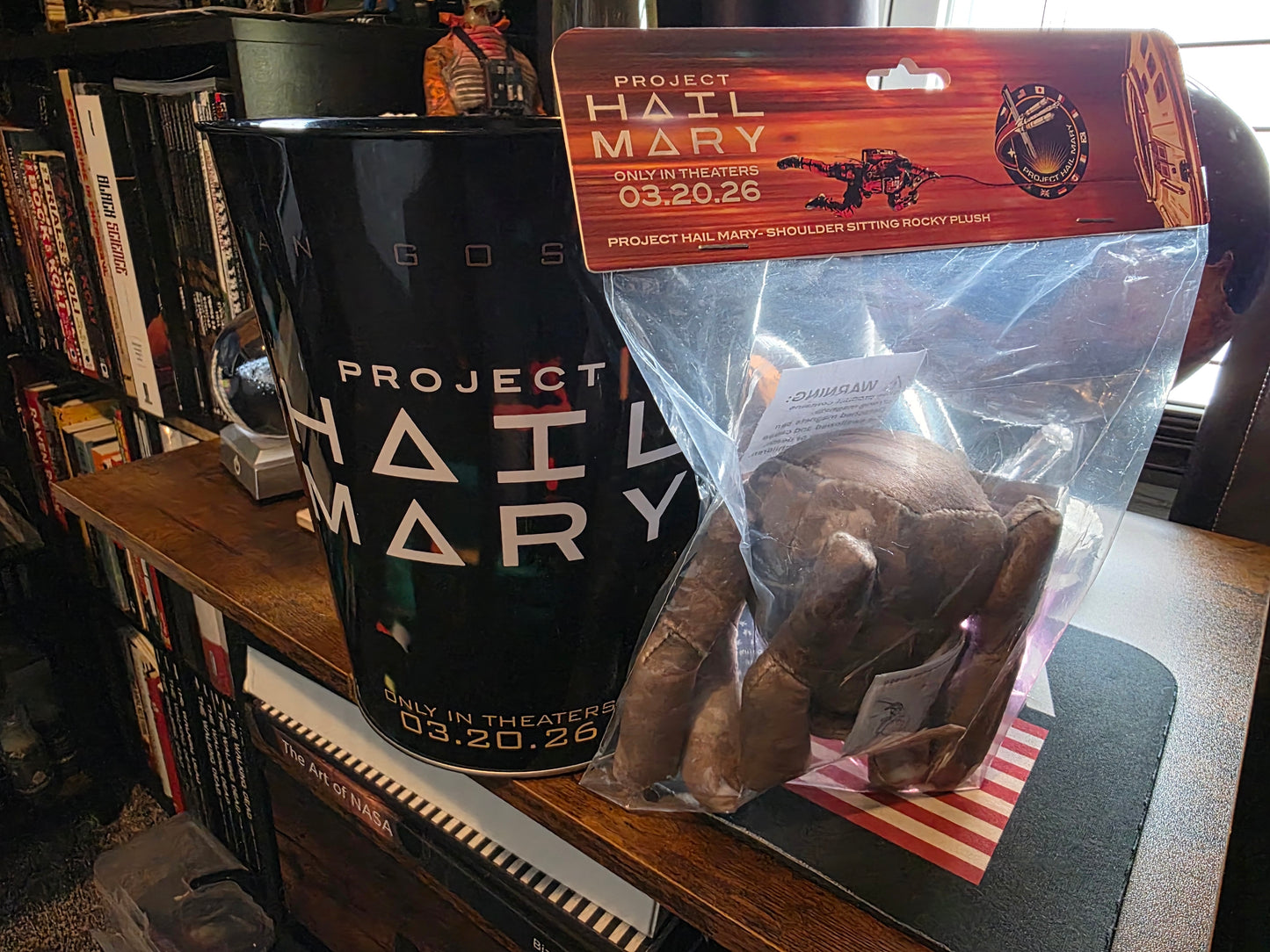Project Hail Mary Rocky Shoulder Buddy