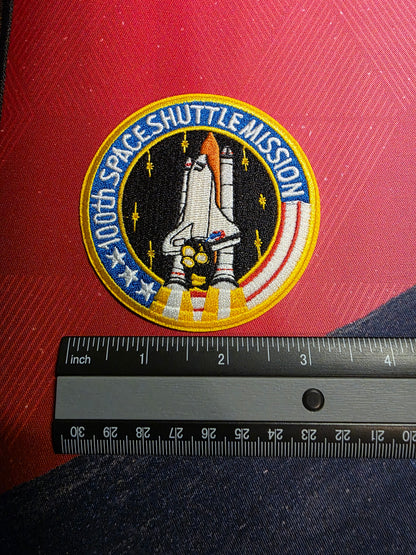 NASA- 100th Space Shuttle Mission Iron On Patch