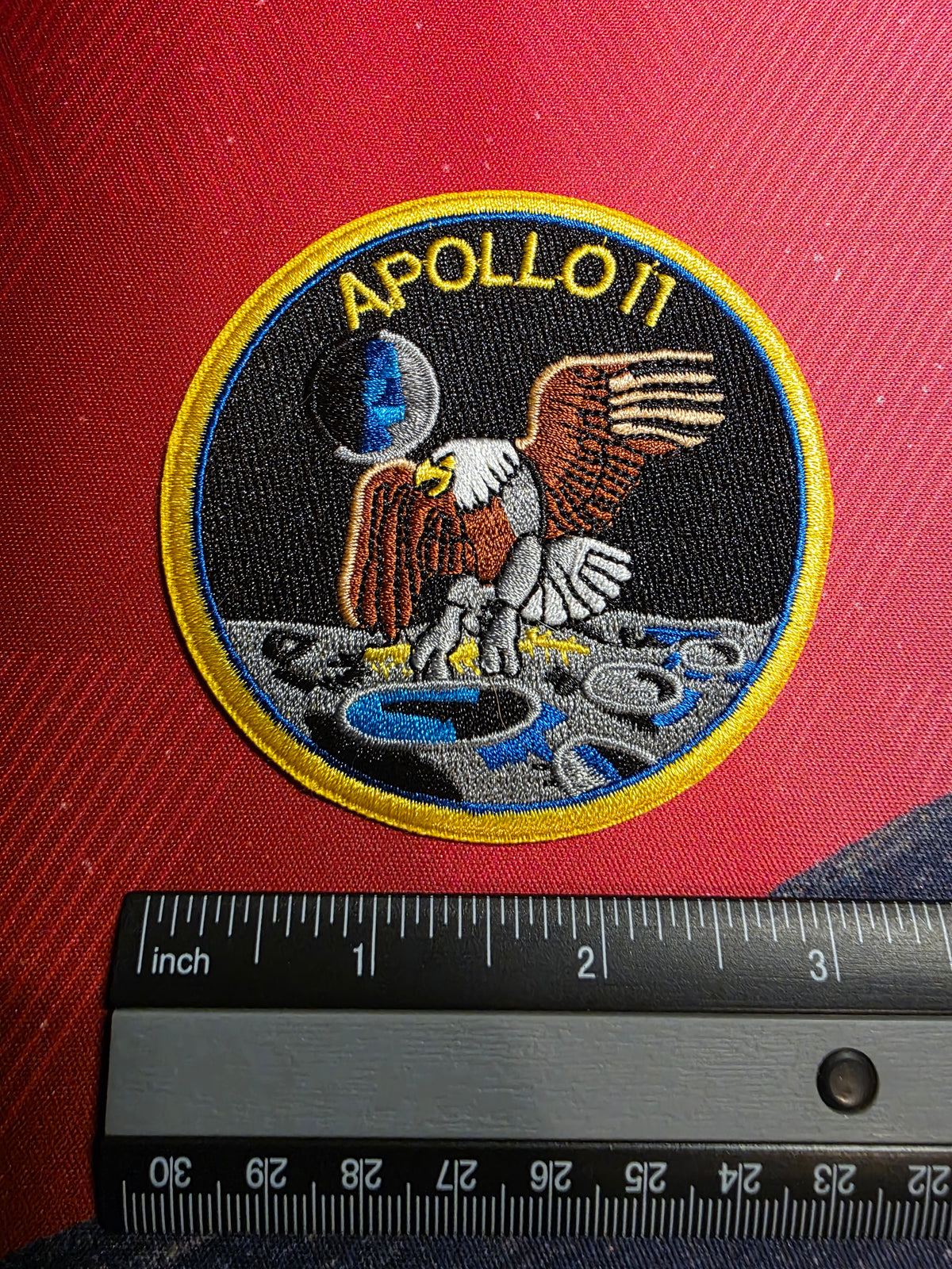 NASA- Apollo 11 Iron On Patch
