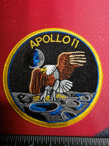 NASA- Apollo 11 Iron On Patch