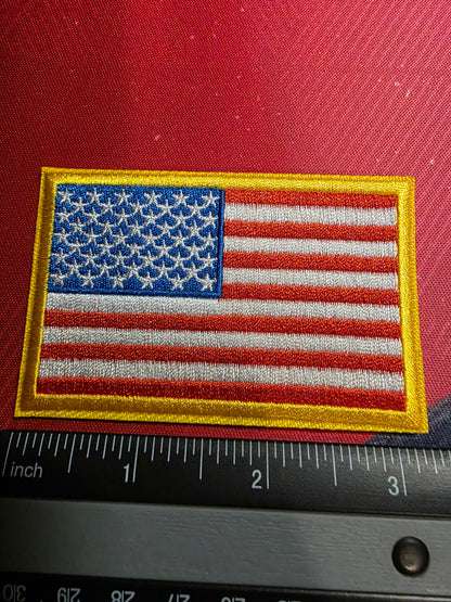 NASA- American Flag Iron On Patch