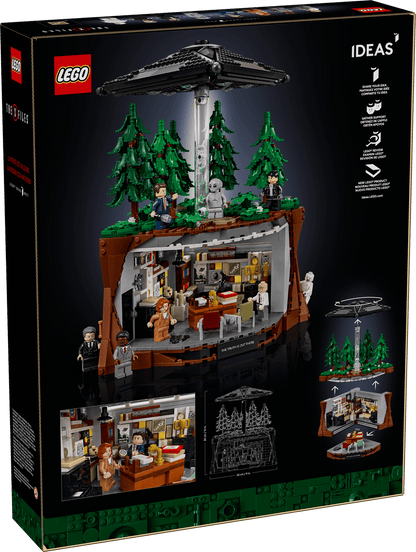 LEGO® IDEAS- The X-Files Building Kit (21369) & Scully’s Lab (40896) Combo