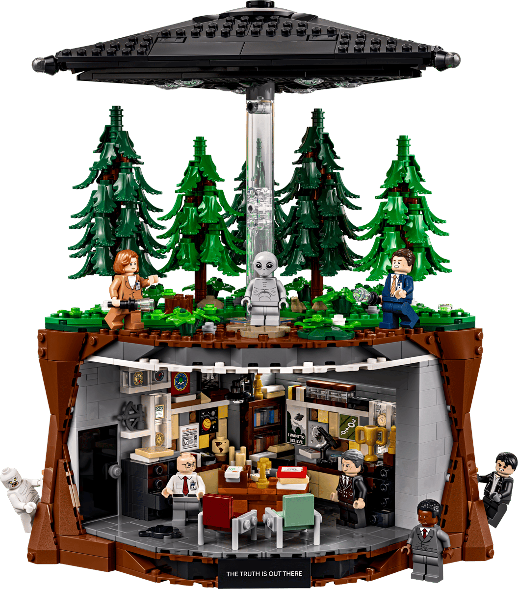 LEGO® IDEAS- The X-Files Building Kit (21369) & Scully’s Lab (40896) Combo