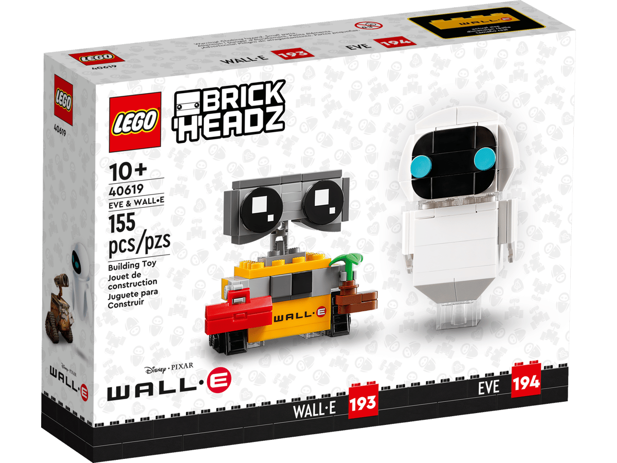 LEGO® BrickHeadz™  Disney Pixar’s EVE & WALL•E (40619)