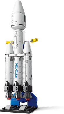 Rocket Ship Building Blocks Set 69-Piece