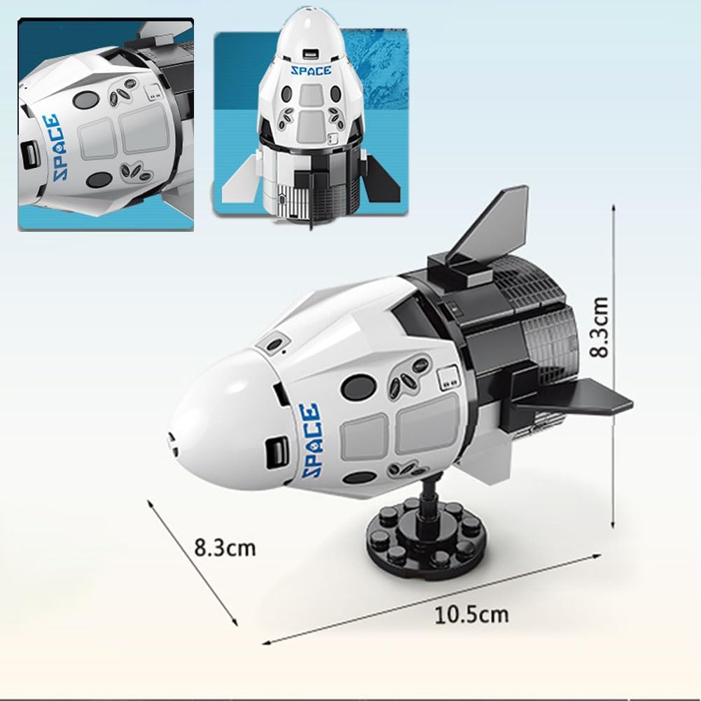 Dragon Spaceship Building Blocks (88 PCS)