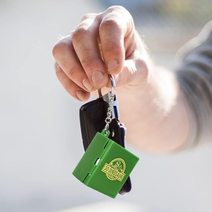 Pop-Up Book Keychain For Kids Mini Backpack Keychains- Blue