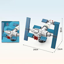 96-Piece Space Station Building Blocks Set