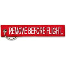 Remove Before Flight Keychain