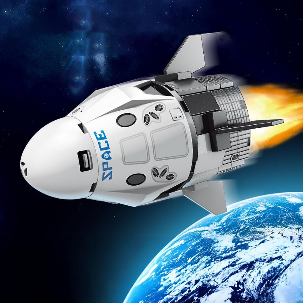 Dragon Spaceship Building Blocks (88 PCS)