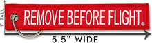 Remove Before Flight Keychain