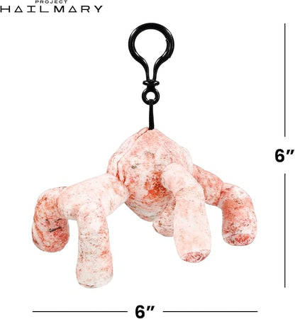 Project Hail Mary Teen Eridian Plush Bag Tag- Pink