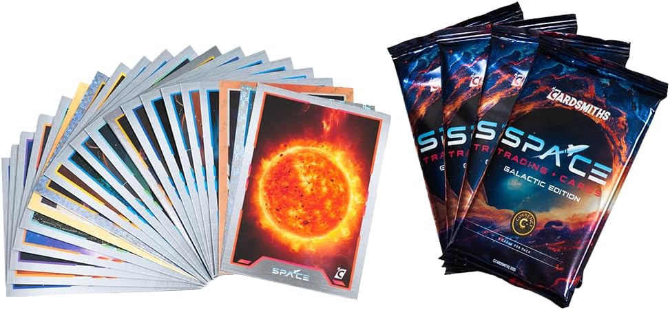 Space: Galactic Edition Trading Card Mega Box - 8 Packs