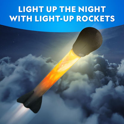 NATIONAL GEOGRAPHIC® Air Rocket Toy – Ultimate LED Rocket Launcher