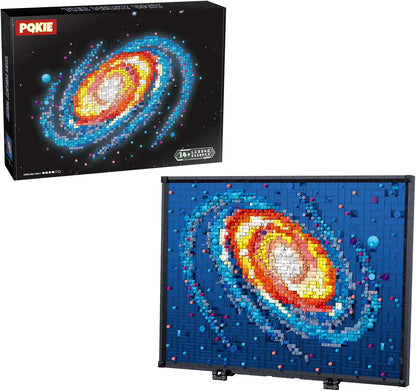 The Milky Way Galaxy Micro Mini Building Set for Adults, 2438Pcs