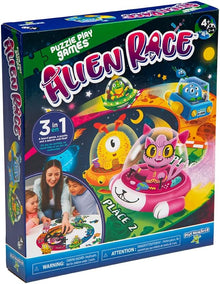 Alien Race- Puzzle Board Game