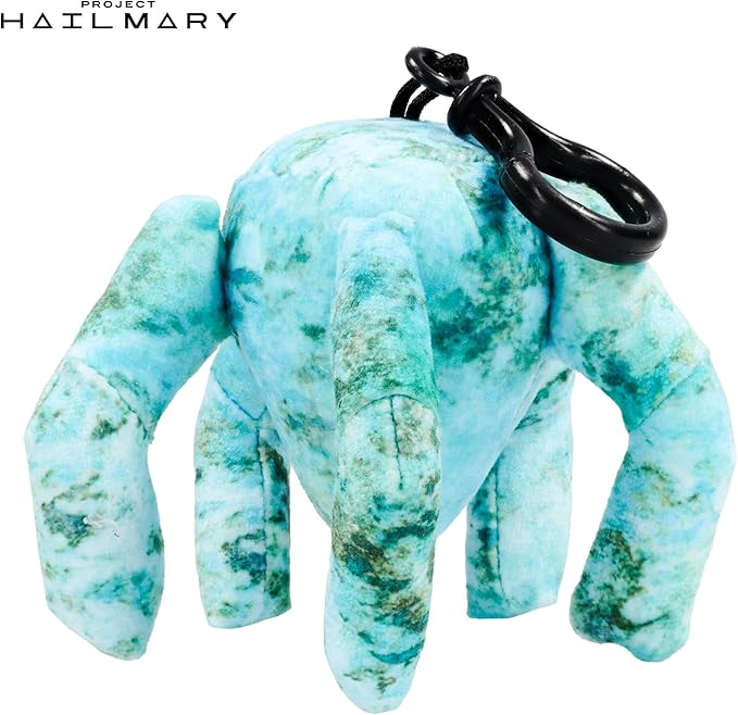 Project Hail Mary Teen Eridian Plush Bag Tag- Blue