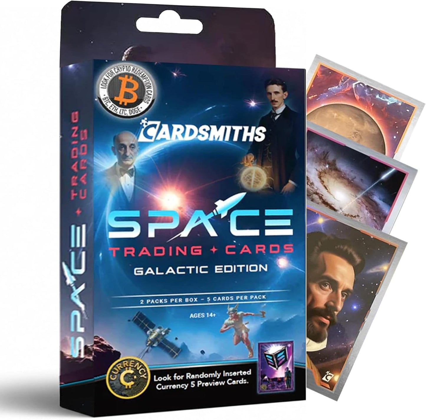 Cardsmith Space Trading Card Galactic Edition Collector Box