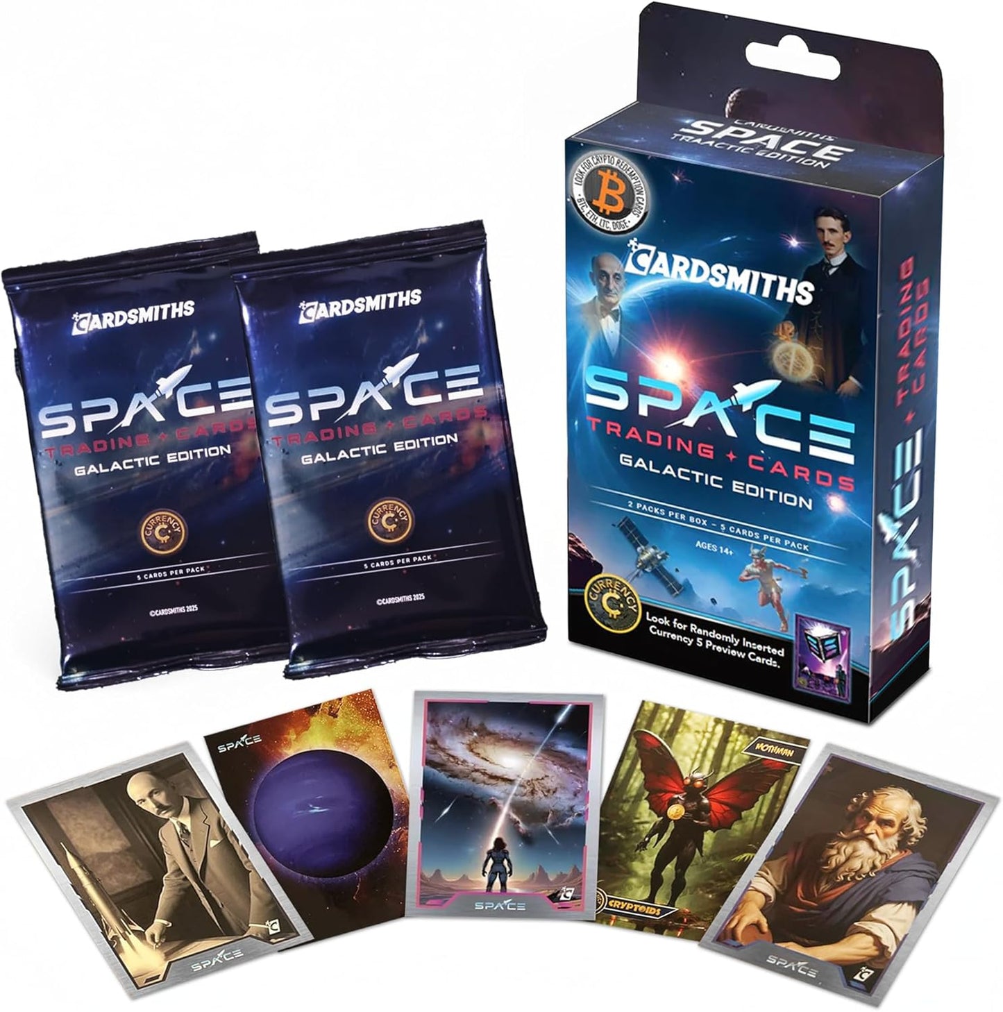 Cardsmith Space Trading Card Galactic Edition Collector Box