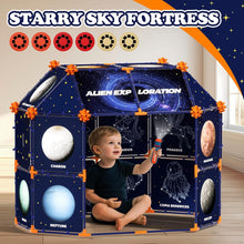 Kids' Starry Sky Constellation Play Tent- Included Flashlight/Projector