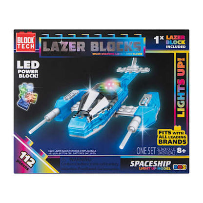 Block Tech® Lazer Blocks LED Building Blocks Kit
