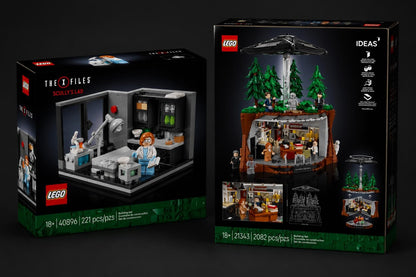 LEGO® IDEAS- The X-Files Building Kit (21369) & Scully’s Lab (40896) Combo