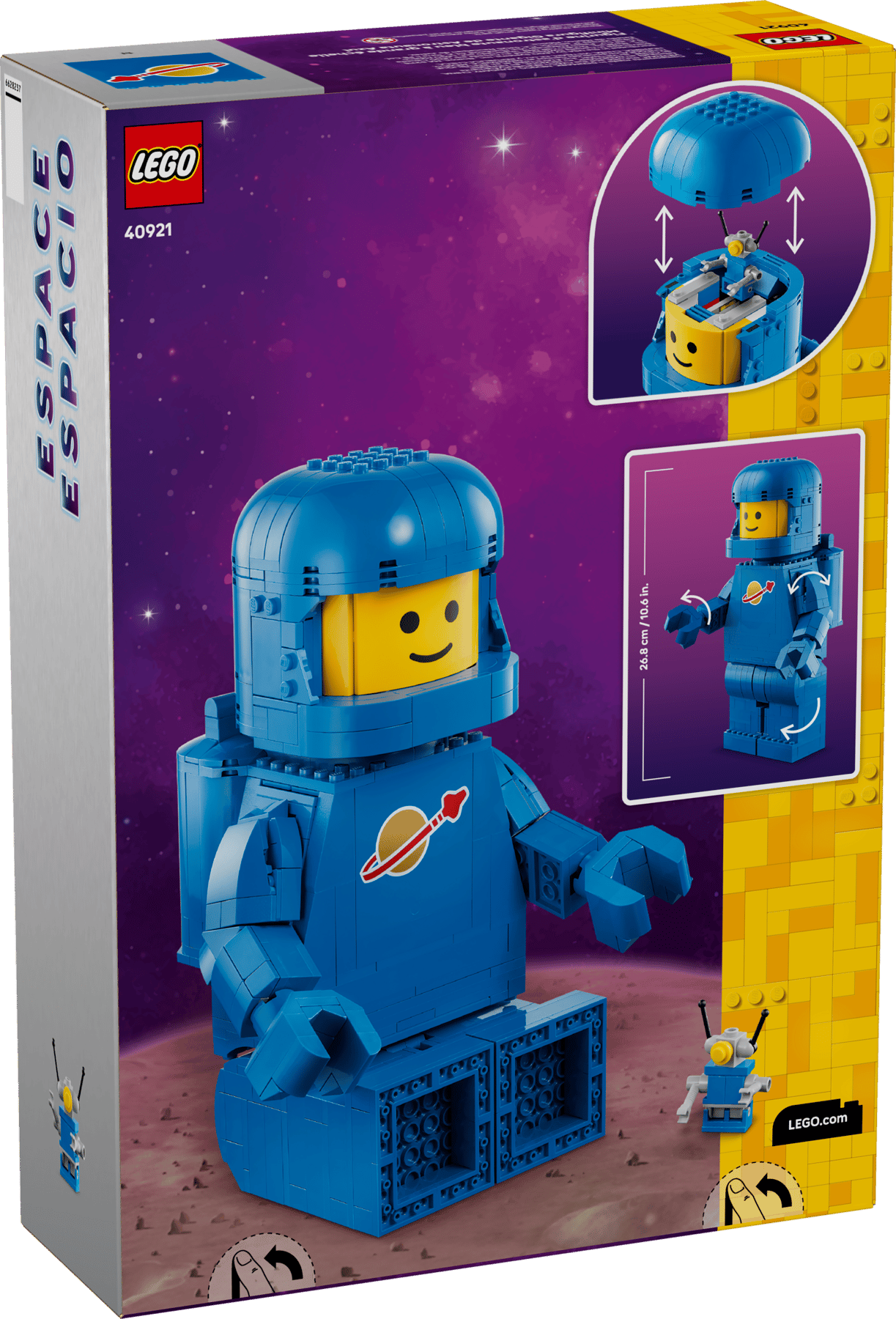 LEGO® Up-Scaled Blue Astronaut Minifigure building set (40921)