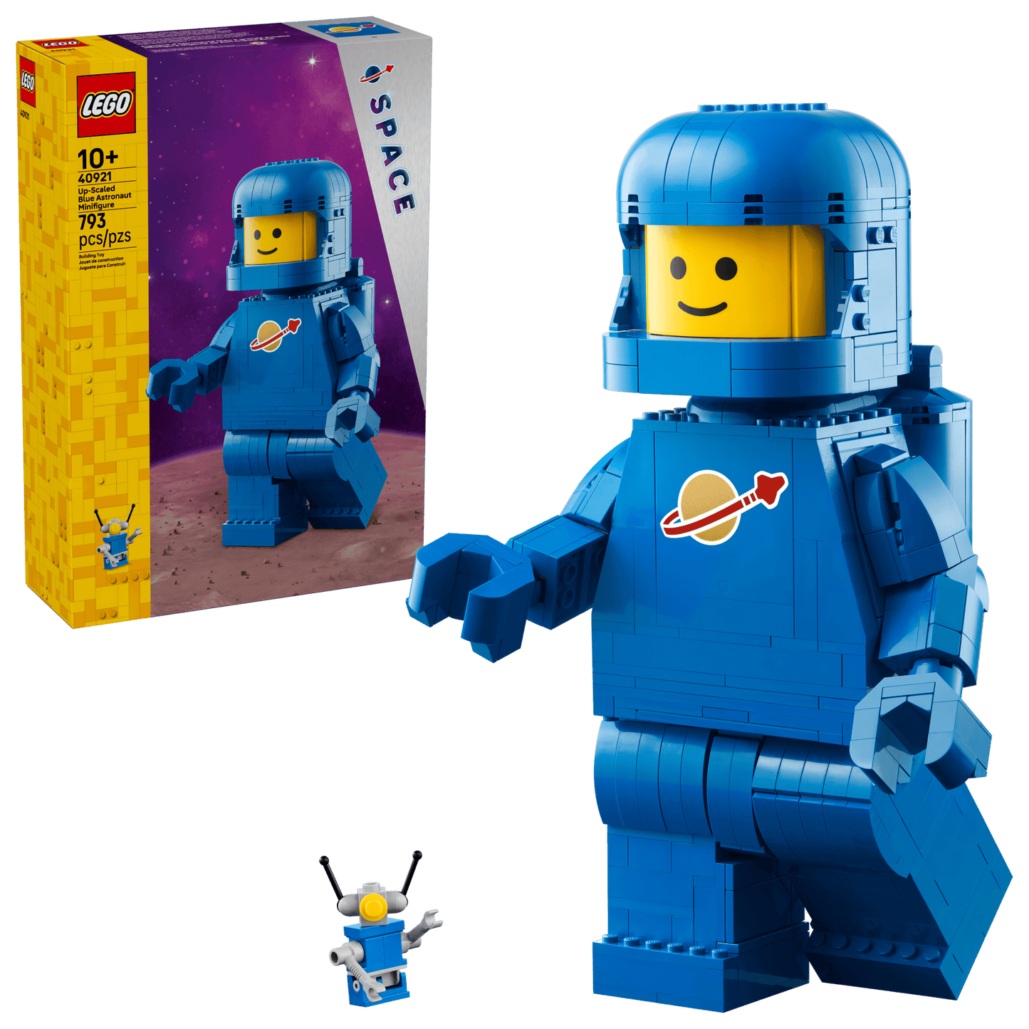 LEGO® Up-Scaled Blue Astronaut Minifigure building set (40921)