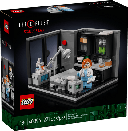 LEGO® IDEAS- The X-Files Building Kit (21369) & Scully’s Lab (40896) Combo