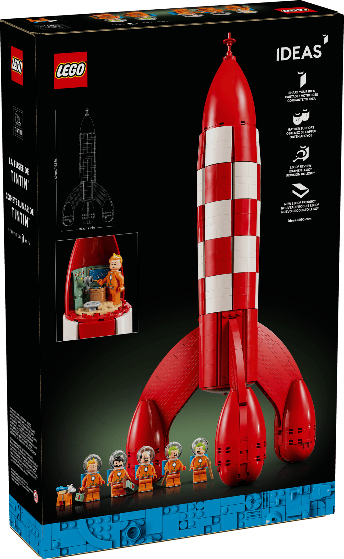 LEGO® Ideas- Tintin® Moon Rocket (21367)