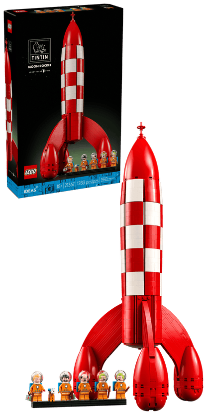 LEGO® Ideas- Tintin® Moon Rocket (21367)