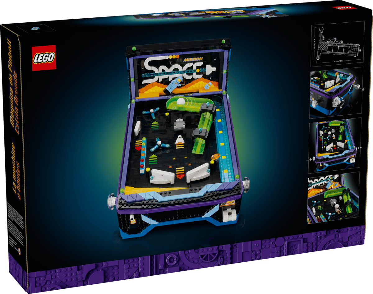 LEGO® Icons Arcade Space Pinball Machine (11374)