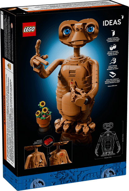 LEGO® Ideas- E.T. the Extra-Terrestrial Building Set (21370)