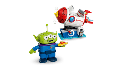 LEGO® ǀ Disney and Pixar Toy Story Alien with Pizza Planet Rocket Ride (43307)