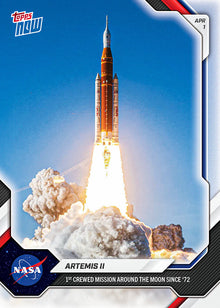 Topps NOW® Artemis II - 2026 Card (A201 - PR: 24420)