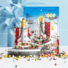 1000pcs Spacecraft Building Blocks